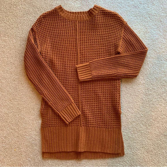 Arizona Jean Co. | Knit Sweater | BURNT ORANGE - X-SMALL - Picture 1 of 8